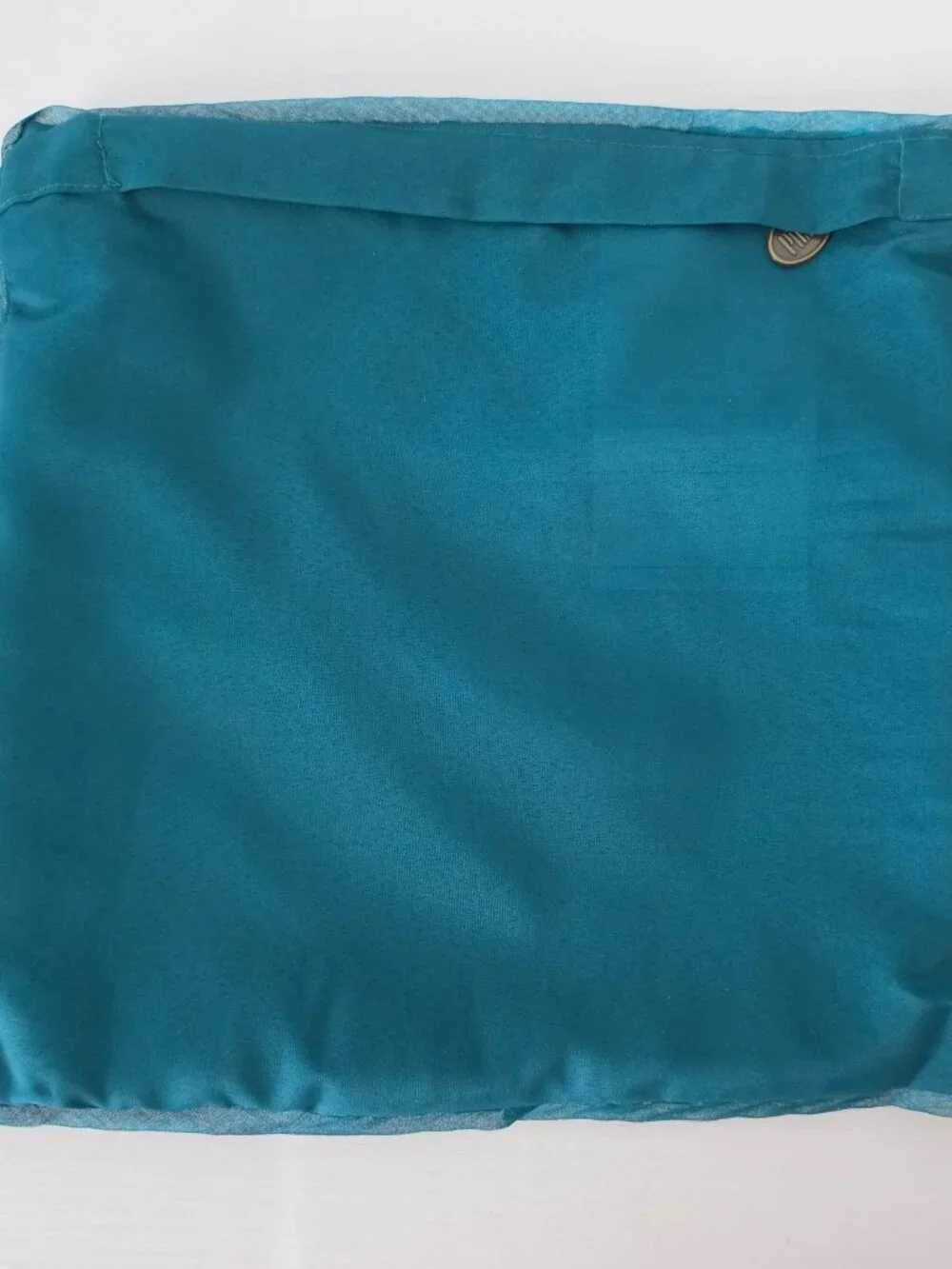 Pier 1 Sequined Teal 12x12 Pillow Cover